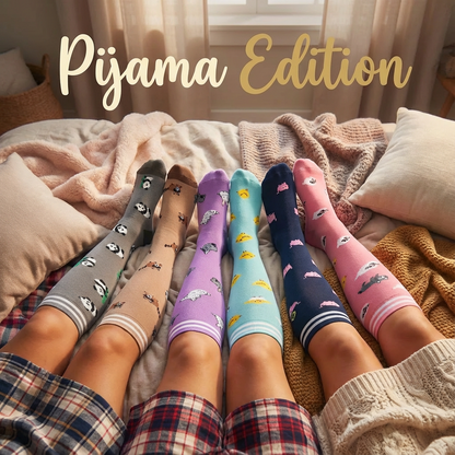 Alivra™ Calcetas de Compresión - Pijama Edition
