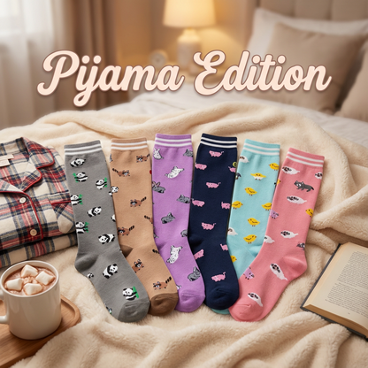 Alivra™ Calcetas de Compresión - Pijama Edition