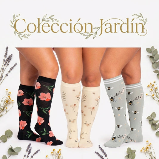 Alivra™ Calcetas de Compresión - Garden Collection