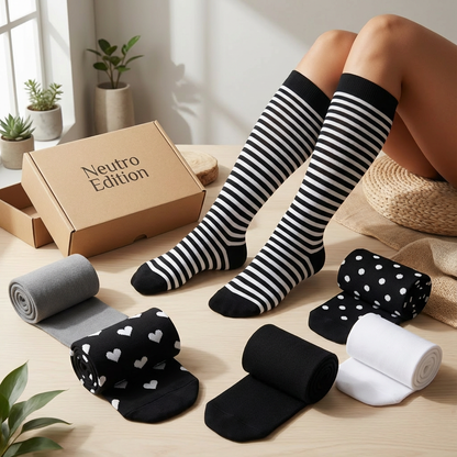 Alivra™ Calcetas de Compresión - Neutro Edition