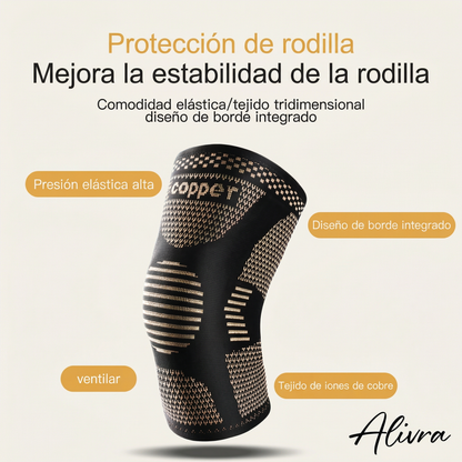Alivra - Rodillera Compresión Médica Anti-Inflamación