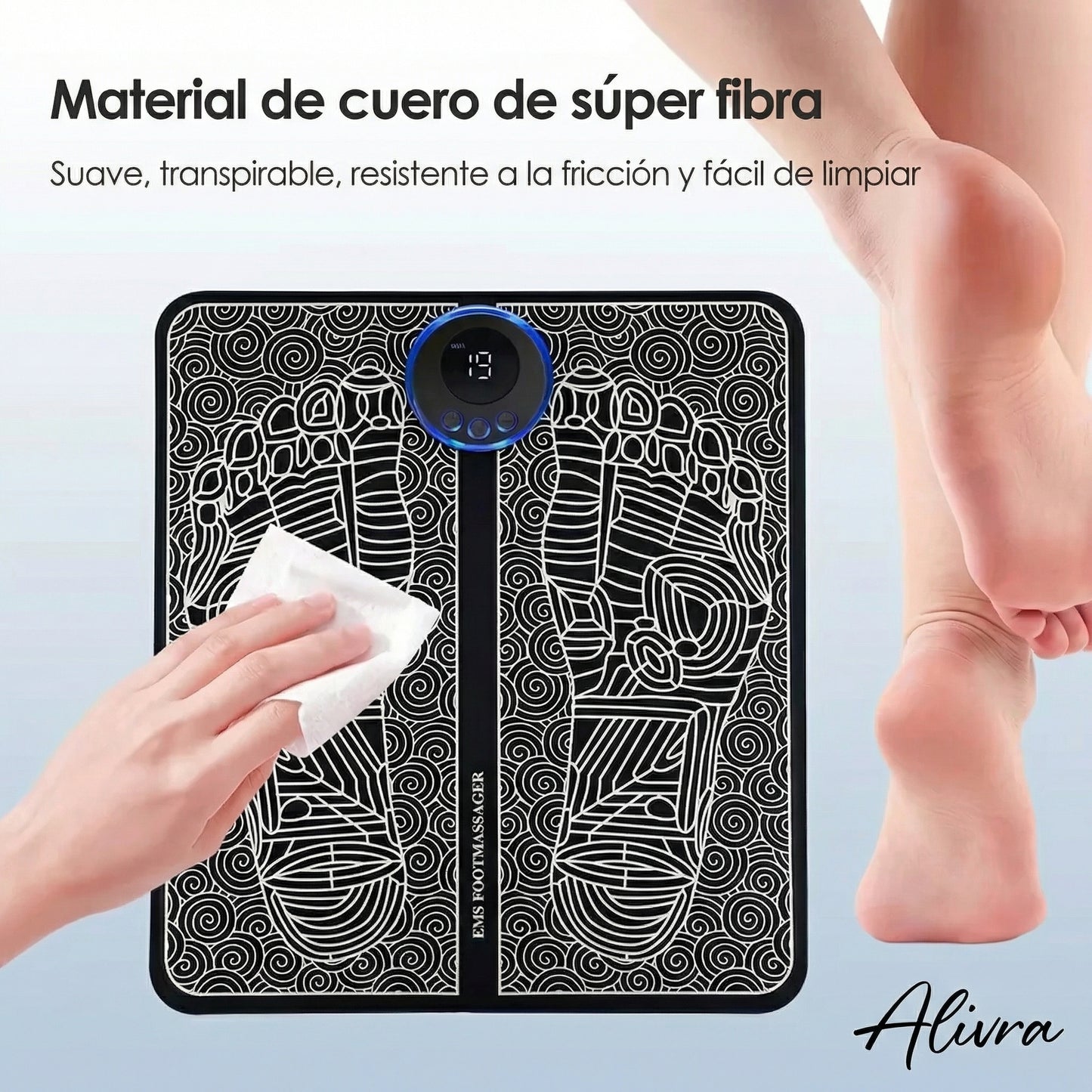 Alivra - Masajeador de Pies por Electroestimulación