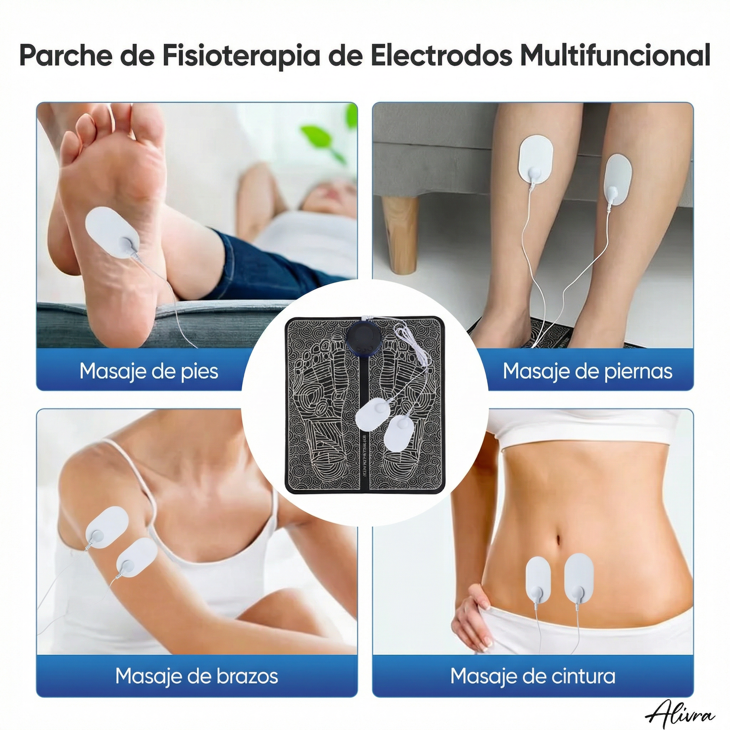 Alivra - Masajeador de Pies por Electroestimulación