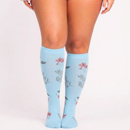 Alivra™ Calcetas de Compresión - Wildflower Edition